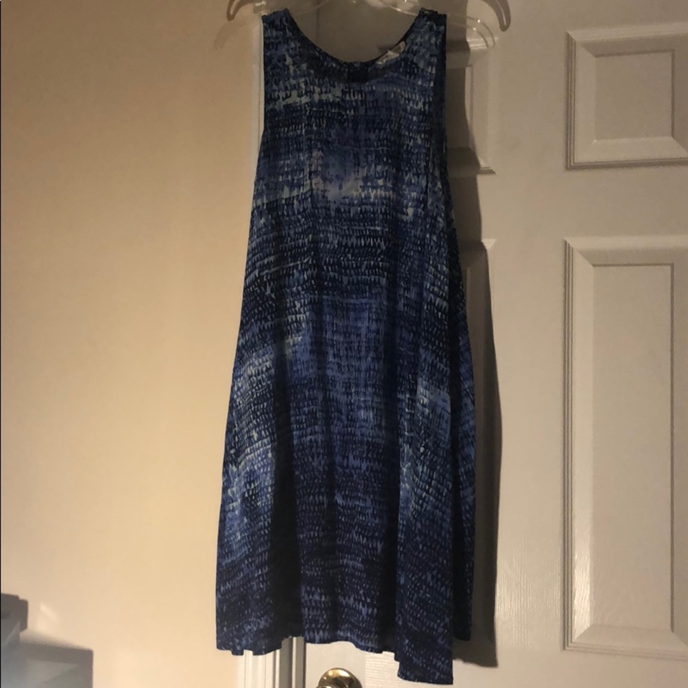Blue Tie Dyed Dress ‼️ WITH POCKETS 😮